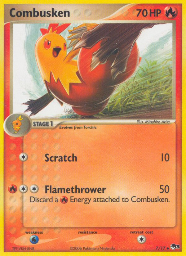 Combusken pop3-7 Uncommon from POP Series 3 Set