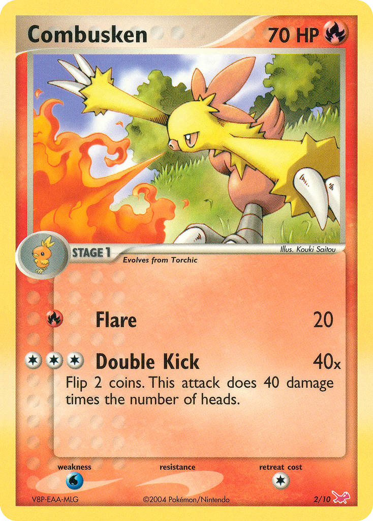 Combusken tk1a-2 from EX Trainer Kit Latias Set