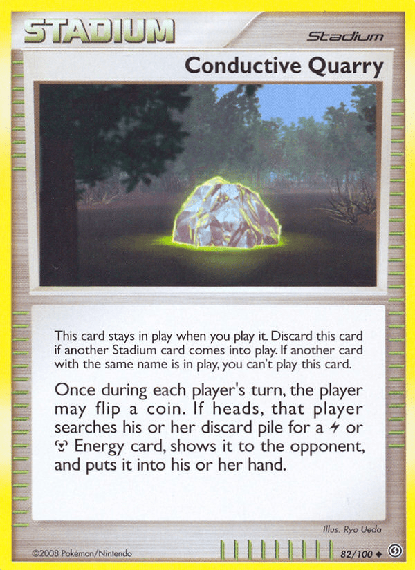 Conductive Quarry dp7-82 Uncommon from Stormfront Set