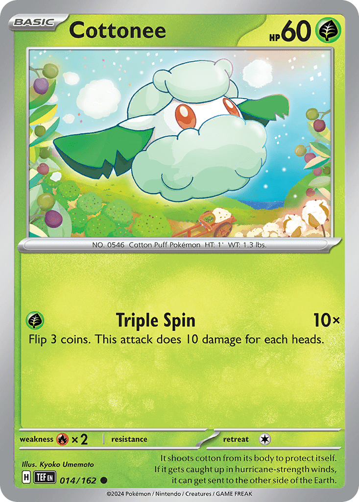 Cottonee sv5-14 Common from Temporal Forces Set