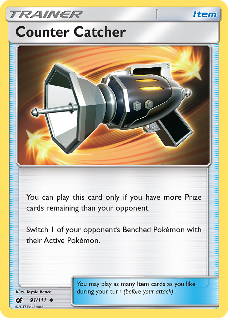 Counter Catcher sm4-91 Uncommon from Crimson Invasion Set