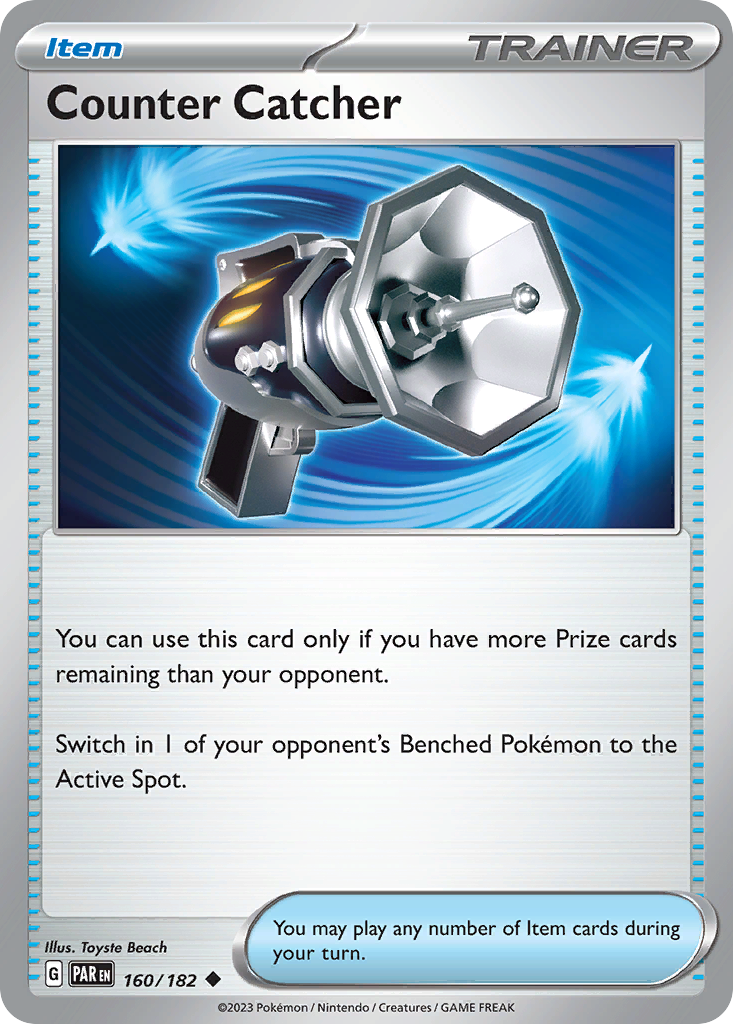 Counter Catcher sv4-160 Uncommon from Paradox Rift Set