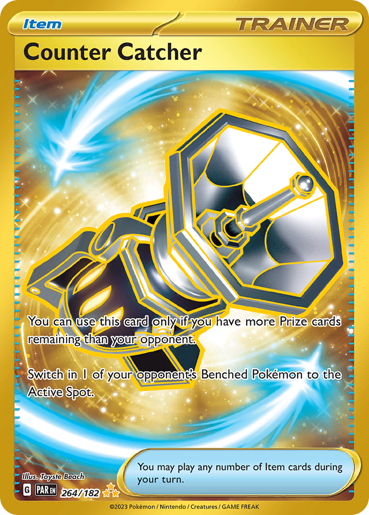 Counter Catcher sv4-264 Hyper Rare from Paradox Rift Set