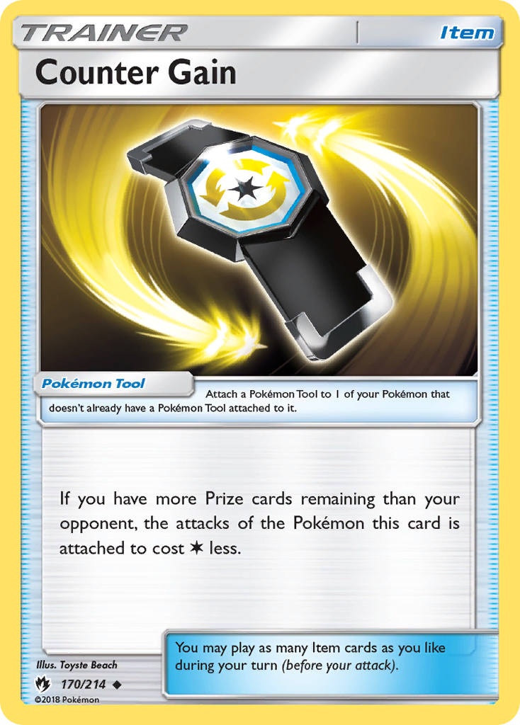Counter Gain sm8-170 Uncommon from Lost Thunder Set