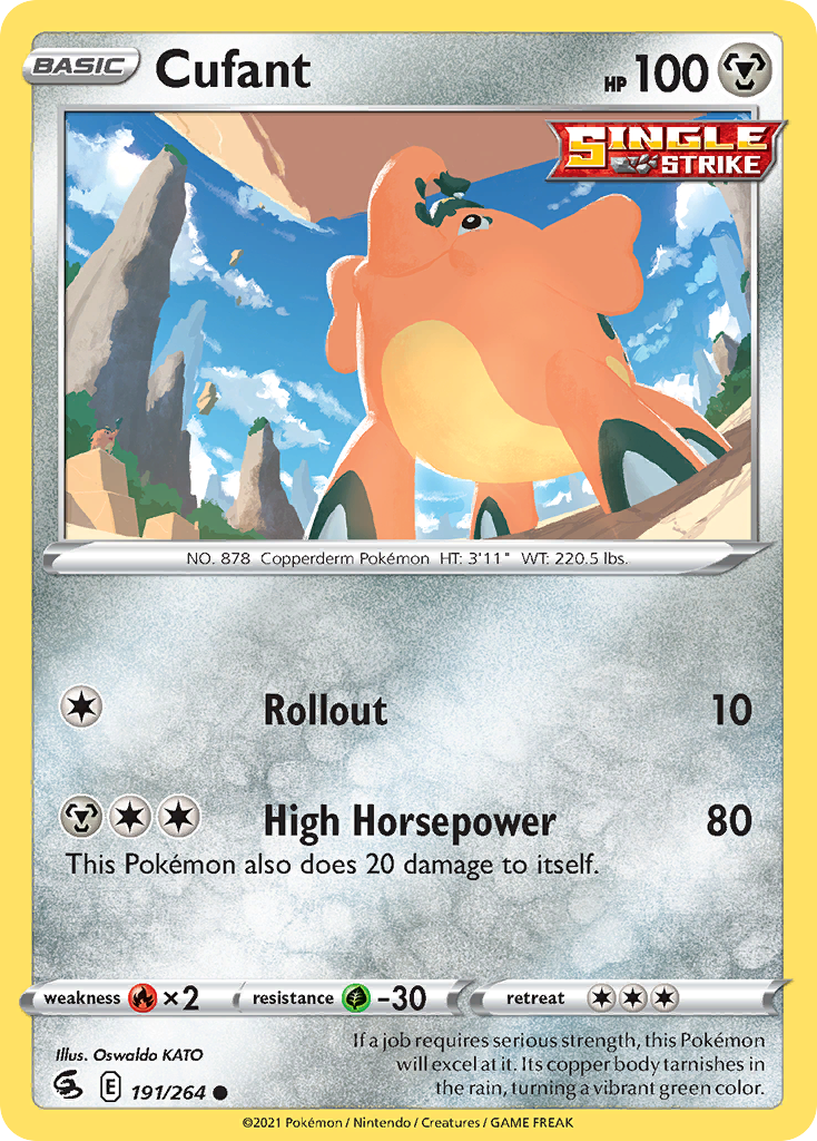 Cufant swsh8-191 Common from Fusion Strike Set