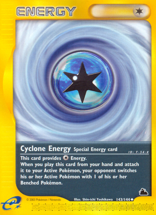 Cyclone Energy ecard3-143 Uncommon from Skyridge Set