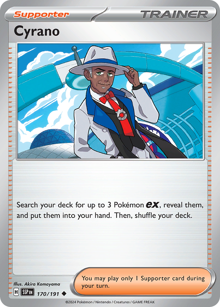 Cyrano sv8-170 Uncommon from Surging Sparks Set