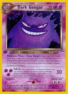 gengar pokemon trading card Ultra-PRO: 105ct Apex Deck Protector Sleeves - Elite Series: Pokemon main image 0