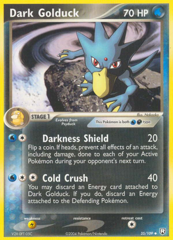Dark Golduck ex7-35 Uncommon from Team Rocket Returns Set