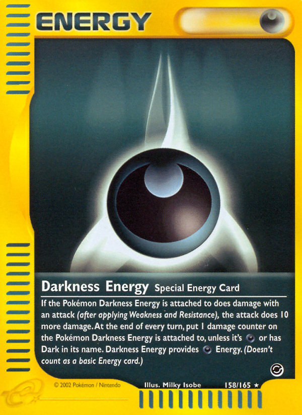 Darkness Energy ecard1-158 Rare from  Set