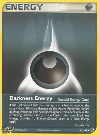 Darkness Energy ex1-93 Rare from Ruby & Sapphire Set