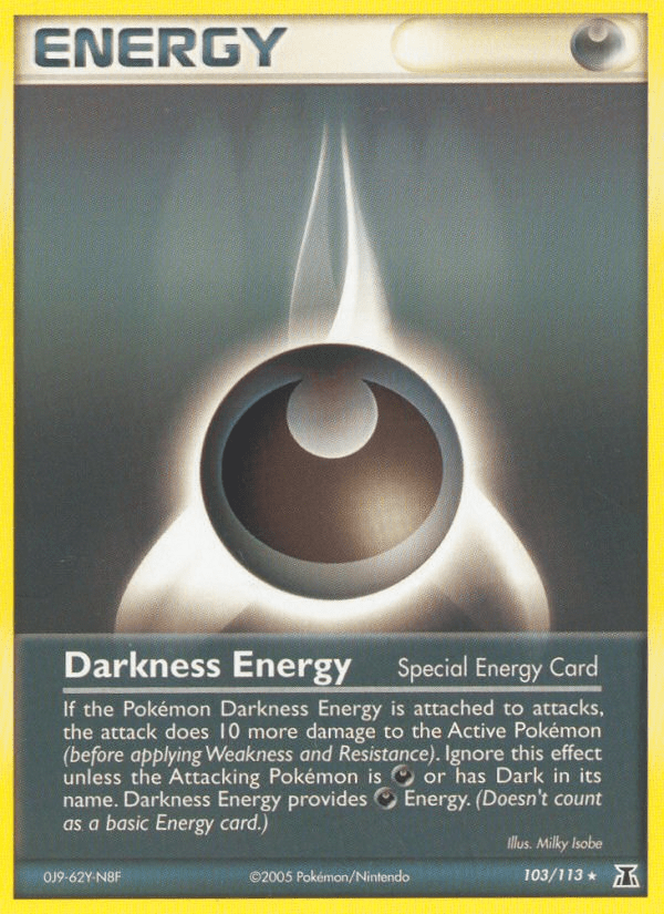Darkness Energy ex11-103 Rare from Delta Species Set