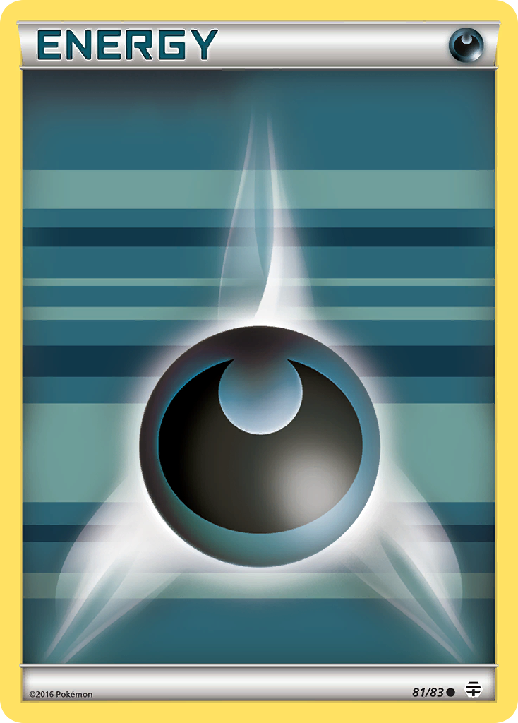 Darkness Energy g1-81 Common from Generations Set
