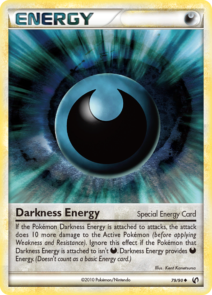 Darkness Energy hgss3-79 Uncommon from HS—Undaunted Set