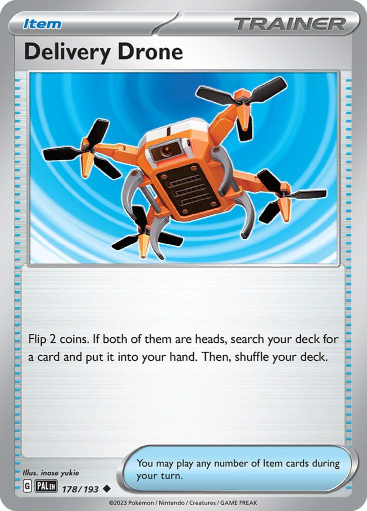 Delivery Drone sv2-178 Uncommon from Paldea Evolved Set