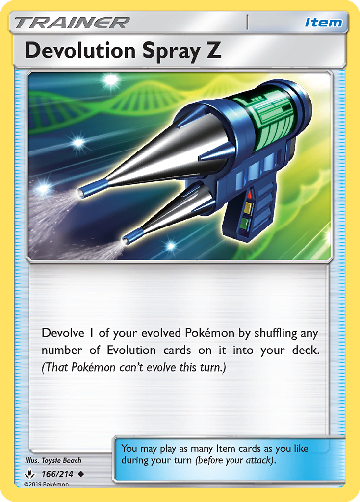 Devolution Spray Z sm10-166 Uncommon from Unbroken Bonds Set