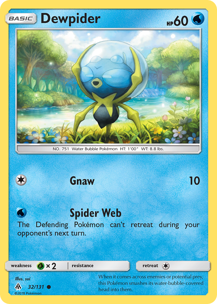 Dewpider sm6-32 Common from Forbidden Light Set