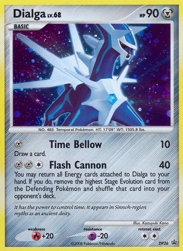 Dialga dpp-DP26 Promo from DP Black Star Promos Set
