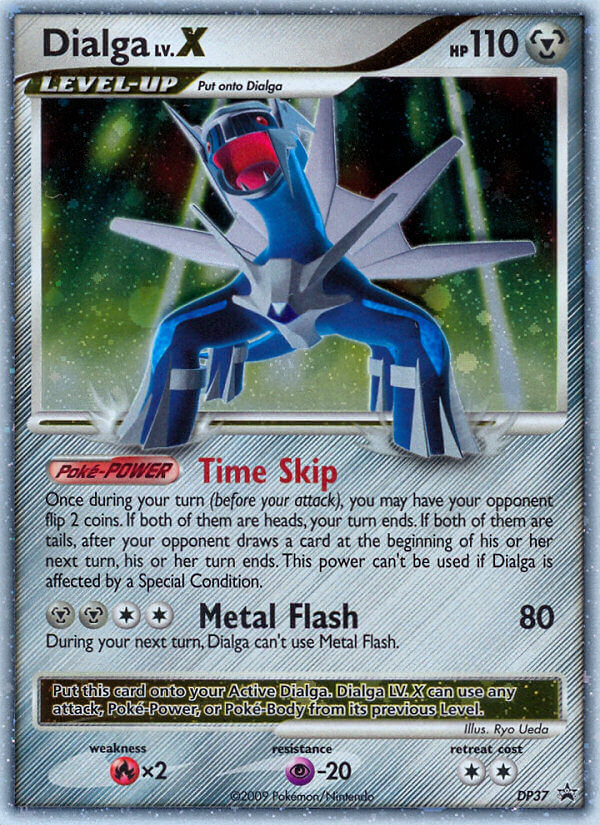 Dialga LV.X dpp-DP37 Promo from DP Black Star Promos Set