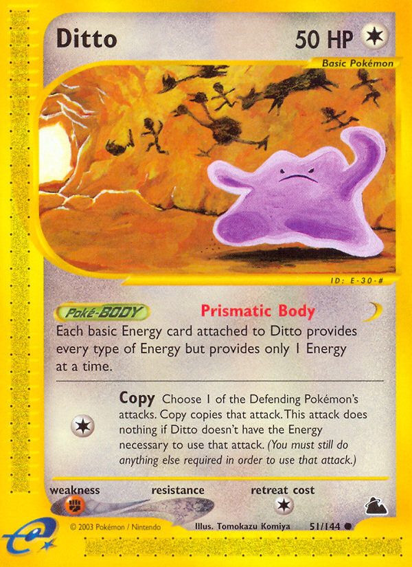 Ditto ecard3-51 Common from Skyridge Set
