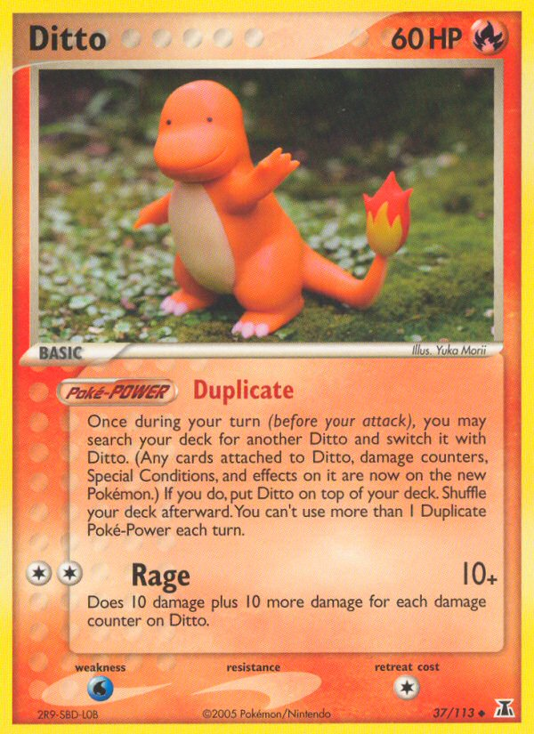 Ditto ex11-37 Uncommon from Delta Species Set