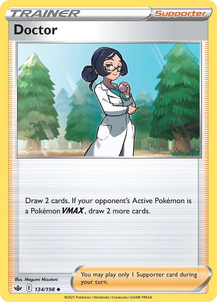 Doctor swsh6-134 Uncommon from Chilling Reign Set