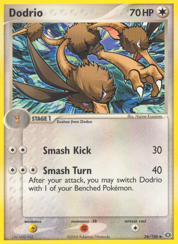 Dodrio ex9-26 Uncommon from Emerald Set