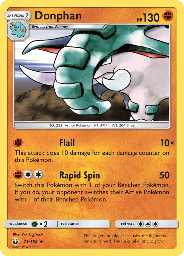 Donphan sm7-73 Uncommon from Celestial Storm Set