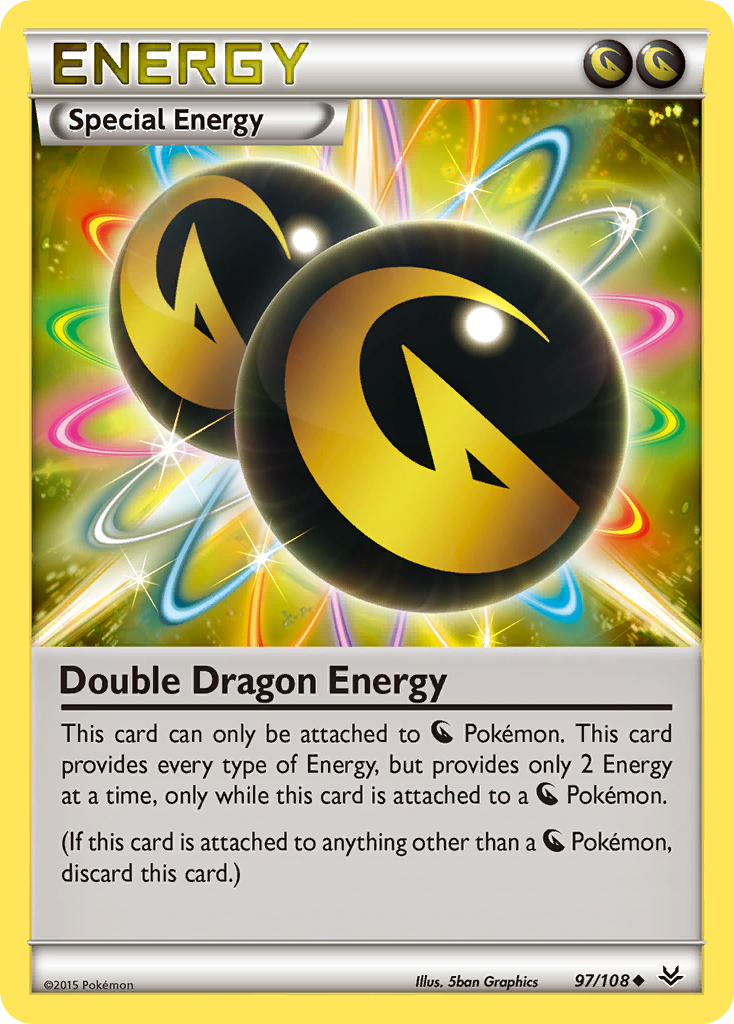 Double Dragon Energy xy6-97 Uncommon from Roaring Skies Set