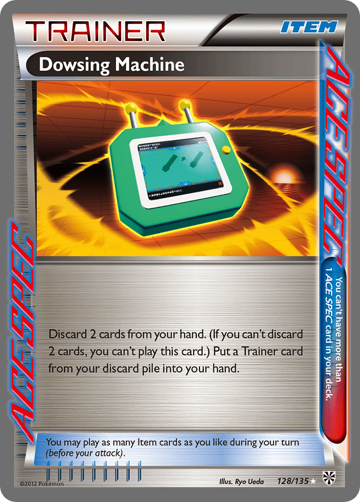 Dowsing Machine bw8-128 Rare ACE from Plasma Storm Set