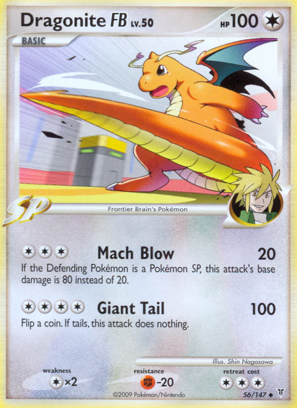 Dragonite FB pl3-56 Uncommon from Supreme Victors Set