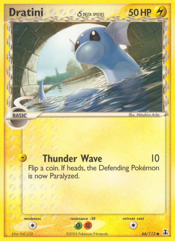 Dratini δ ex11-66 Common from Delta Species Set