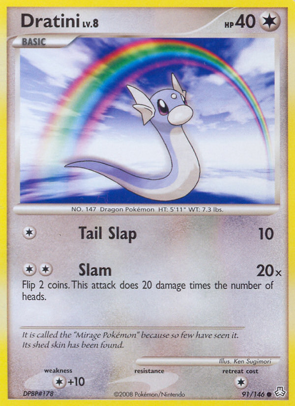 Dratini dp6-91 Common from Legends Awakened Set