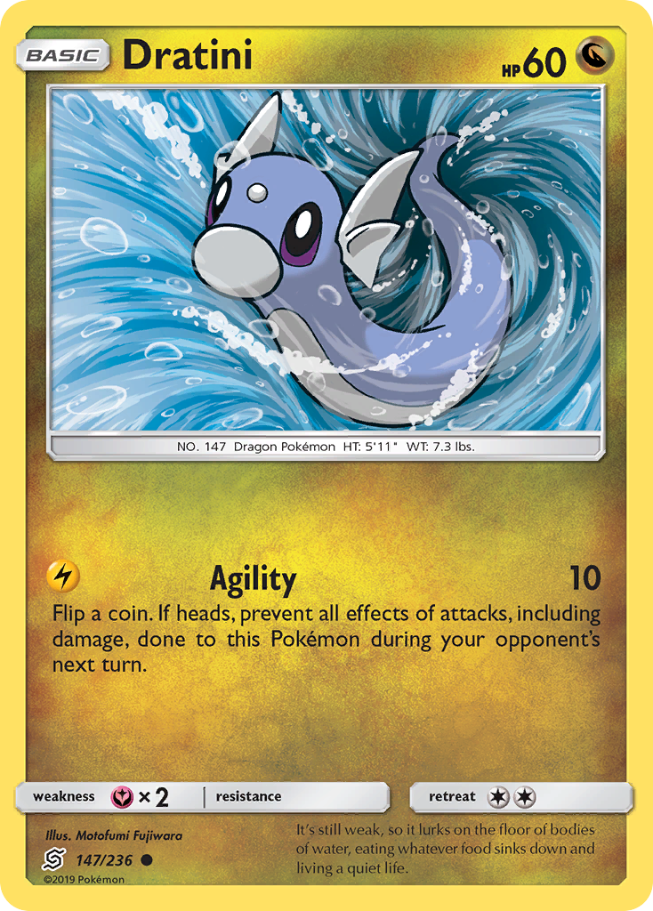 Dratini sm11-147 Common from Unified Minds Set