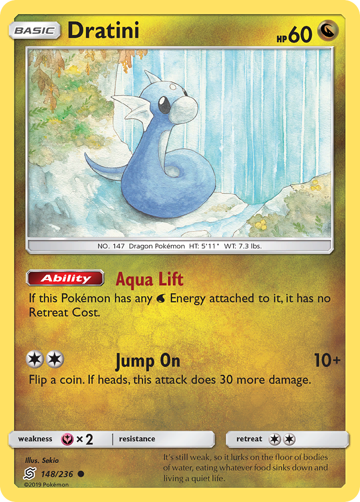 Dratini sm11-148 Common from Unified Minds Set