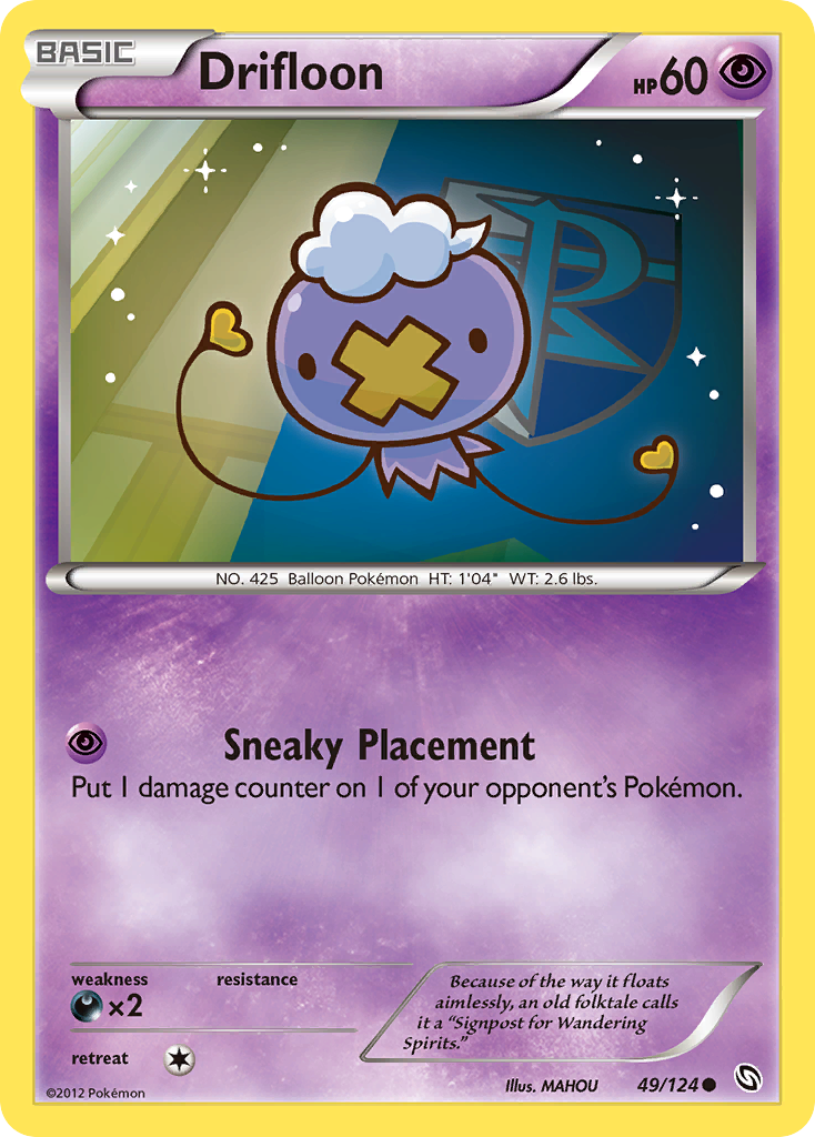 Drifloon bw6-49 Common from Dragons Exalted Set