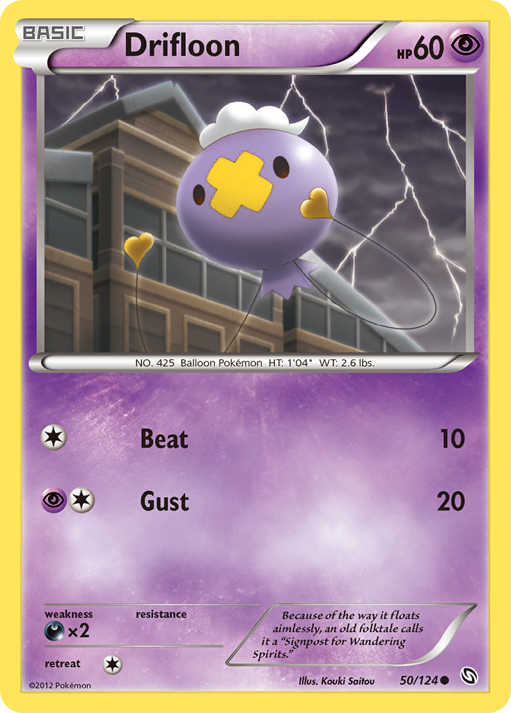 Drifloon bw6-50 Common from Dragons Exalted Set