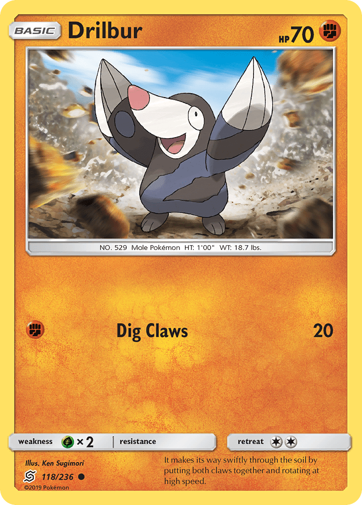 Drilbur sm11-118 Common from Unified Minds Set