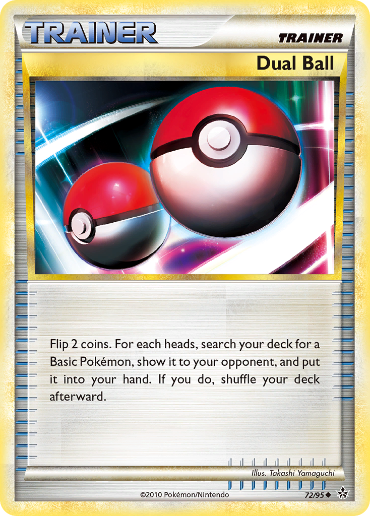 Dual Ball hgss2-72 Uncommon from HS—Unleashed Set