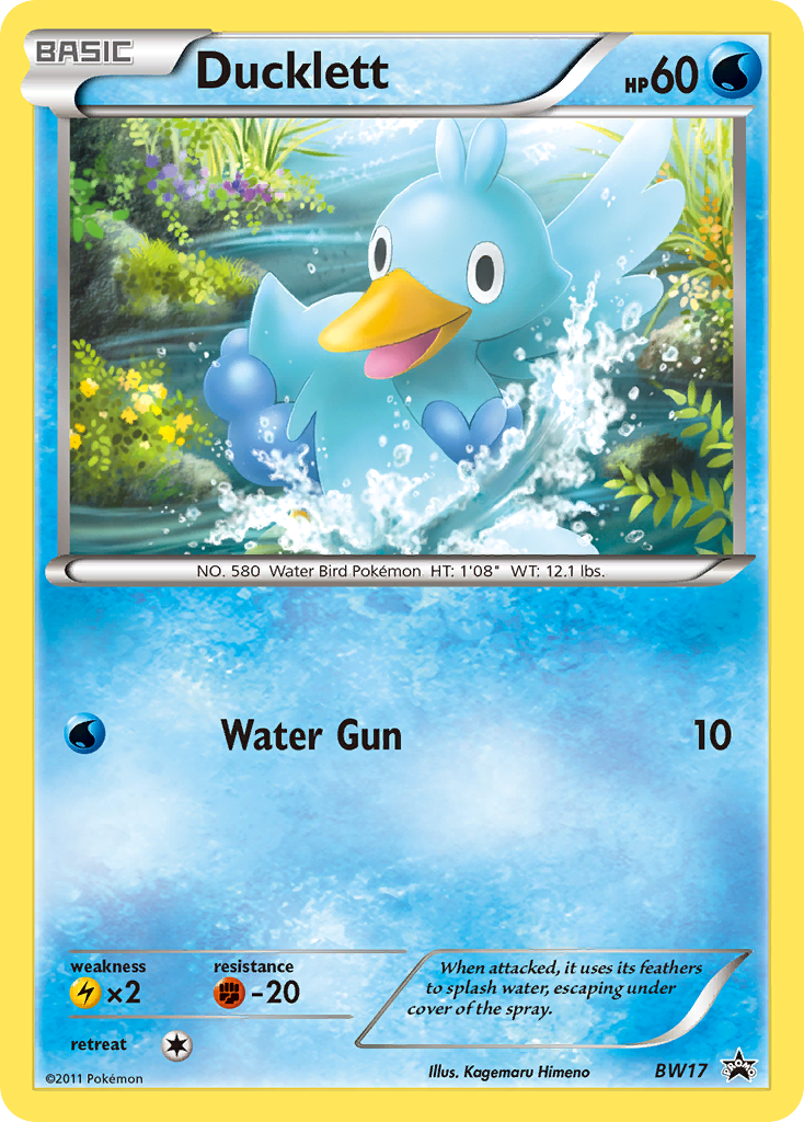 Ducklett bwp-BW17 Promo from BW Black Star Promos Set
