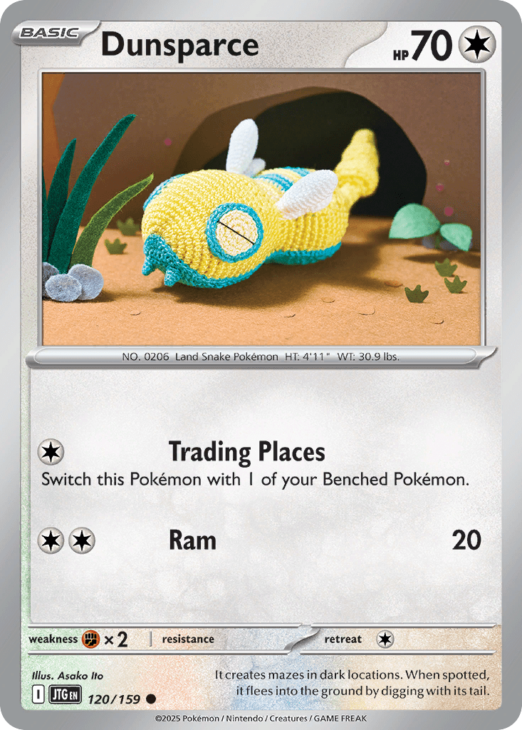 Dunsparce sv9-120 Common from Journey Together Set