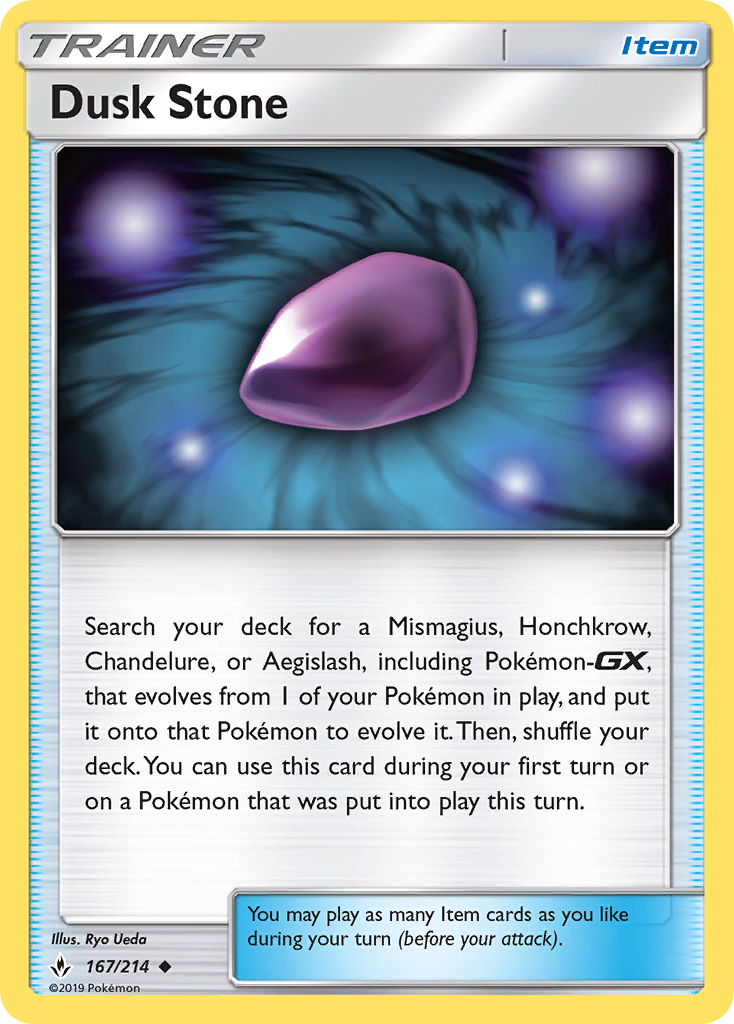 Dusk Stone sm10-167 Uncommon from Unbroken Bonds Set