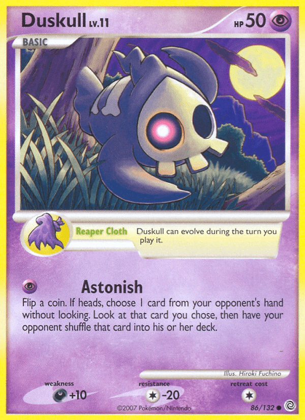 Duskull dp3-86 Common from Secret Wonders Set