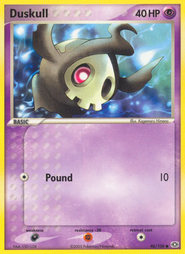 Duskull ex9-46 Common from Emerald Set