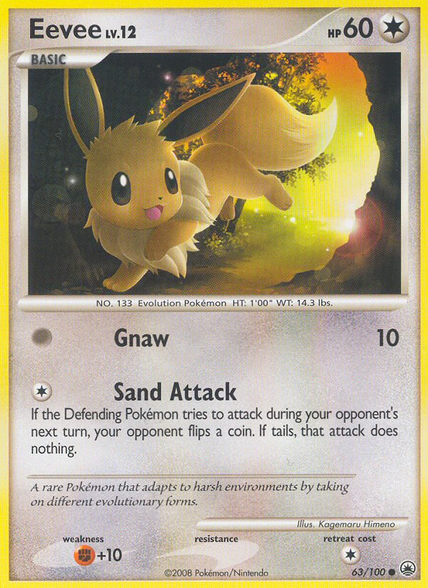 Eevee dp5-63 Common from Majestic Dawn Set