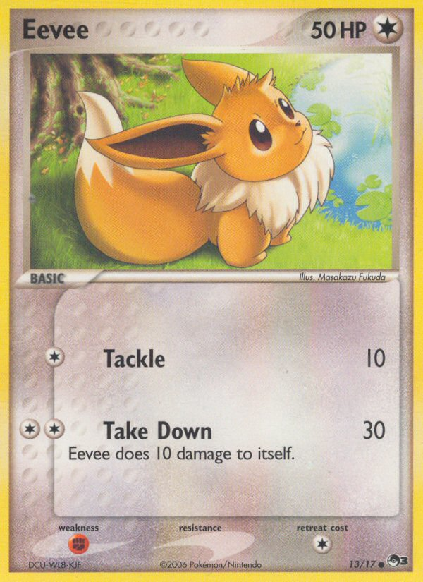 Eevee pop3-13 Common from POP Series 3 Set