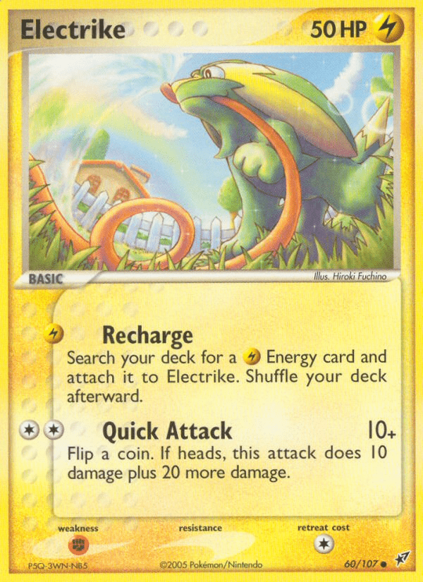 Electrike ex8-60 Common from Deoxys Set