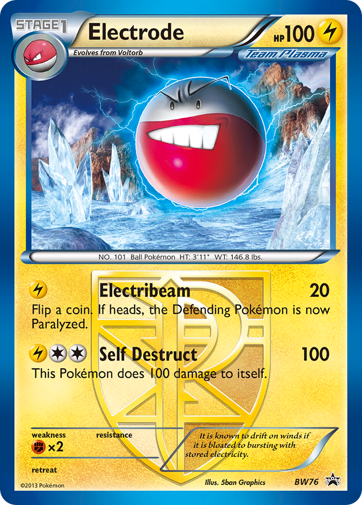 Electrode bwp-BW76 Promo from BW Black Star Promos Set