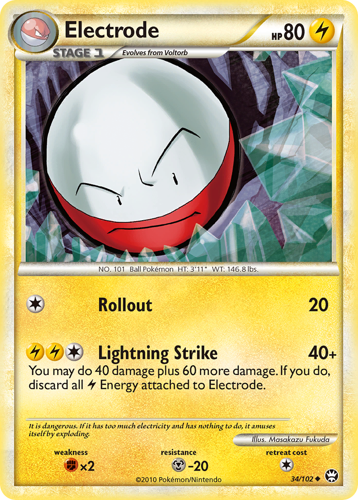 Electrode hgss4-34 Uncommon from HS—Triumphant Set