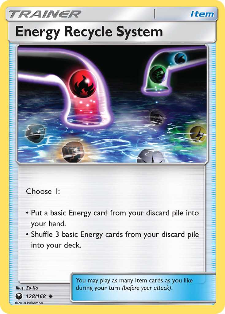 Energy Recycle System sm7-128 Uncommon from Celestial Storm Set